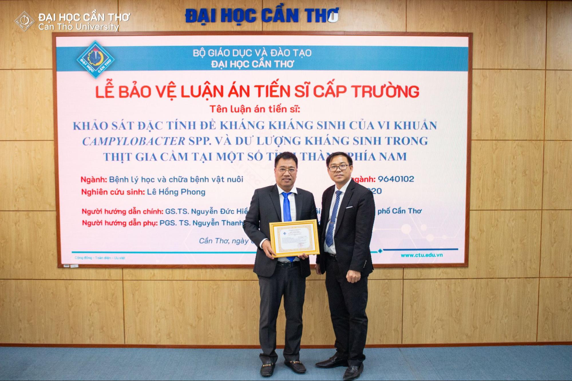 Hình ảnh bảo vệ luận án